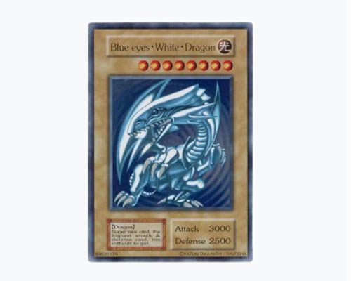 遊戯王カード　初期　ブルーアイズホワイトドラゴン　超人気キャラ